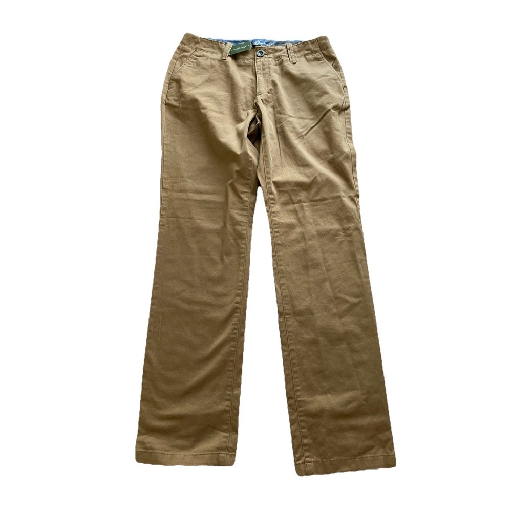 Eddie Bauer Mercer Fit Chino Pants Womens Sz 6 New Brown Khaki Business Casual